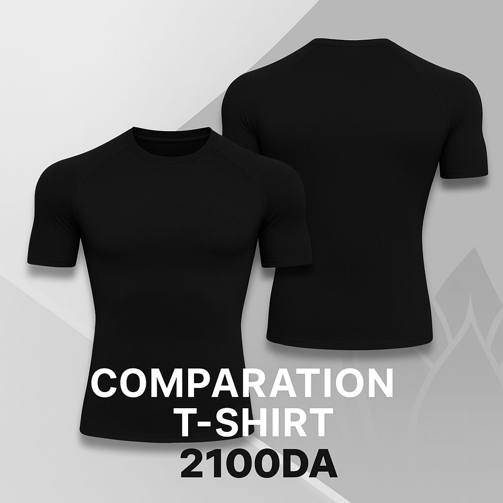 compration t-shirt (black)