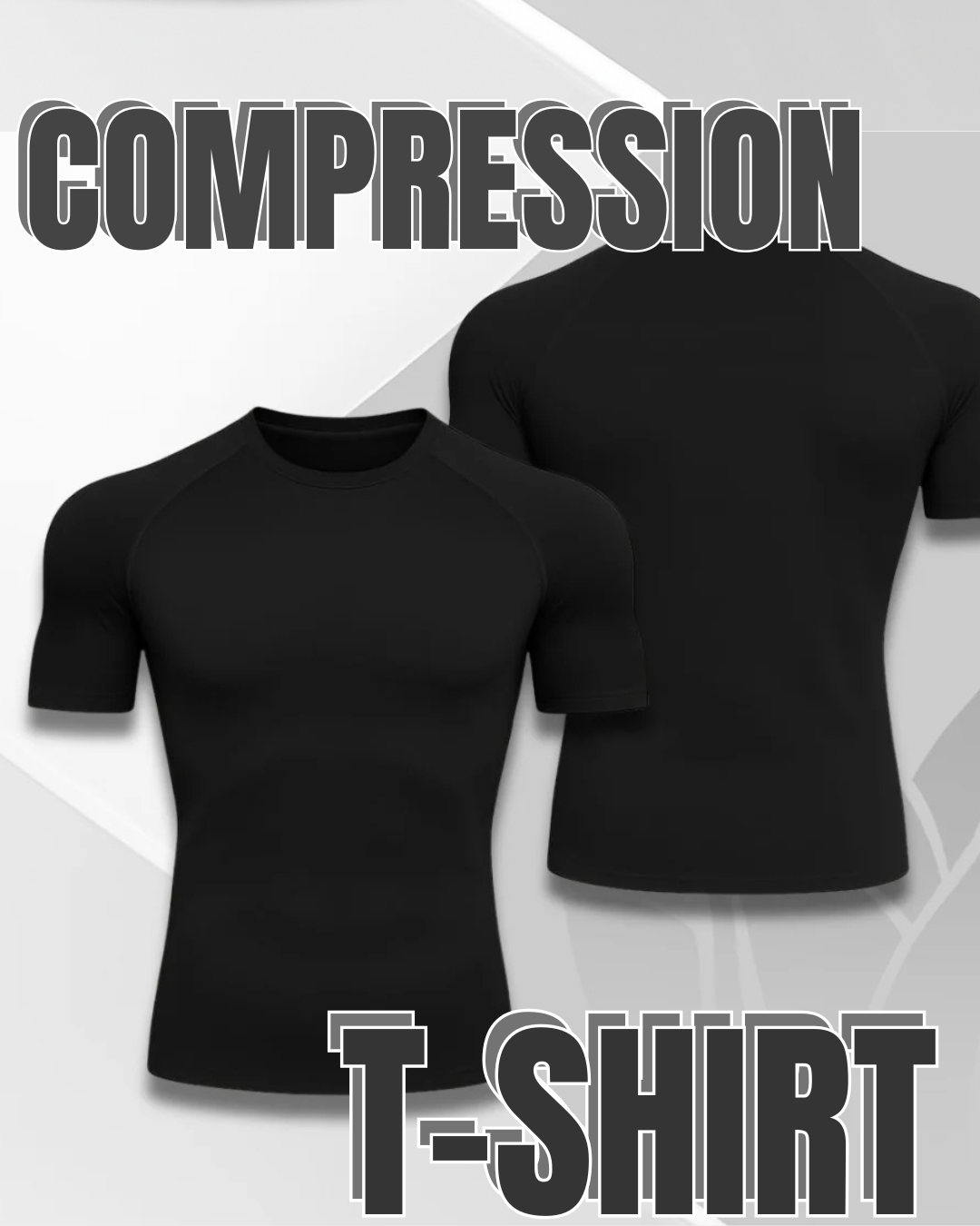 BLACK COMPRESSION SHIRT